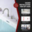 Robinet de baignoire avec douchette à main à levier unique, robinet de baignoire Summerain-64610300