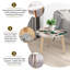 Ensemble de 2 tables basses gigognes Triangle Nesting