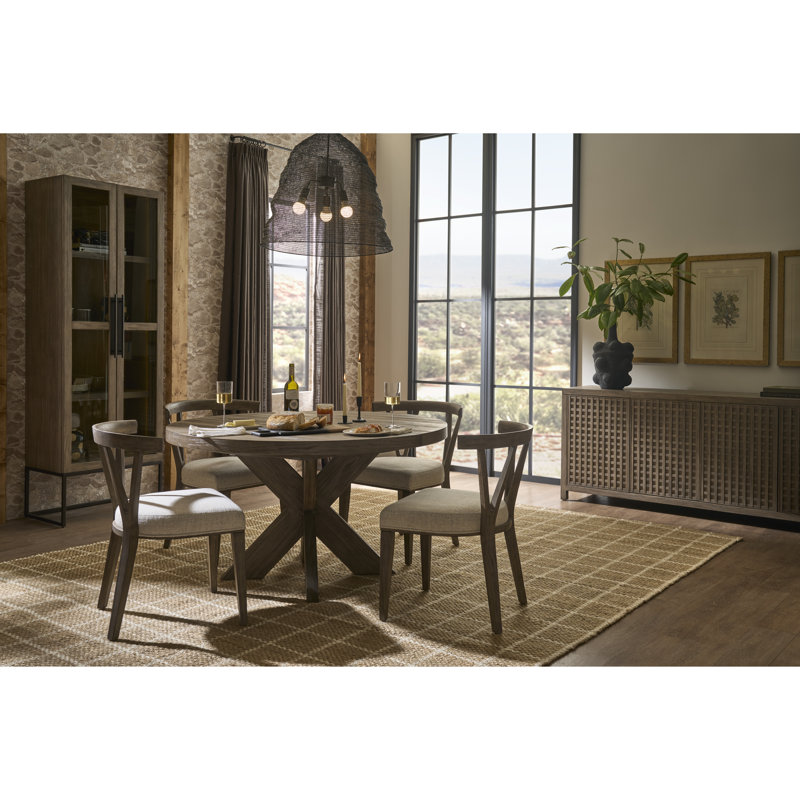 Dwell Round Dining Table, Ivory