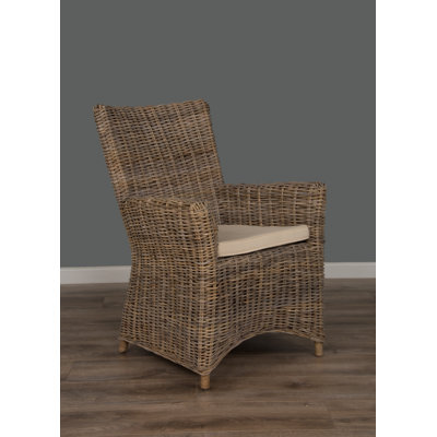 Waithman Patio Dining Armchair with Cushion