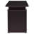 Rochelle Cappuccino 2-Drawer Office Computer Desk-2098782981