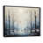 Black Floater Framed