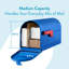 Boîte aux lettres bleue avec drapeau rouge MB1-1702011270