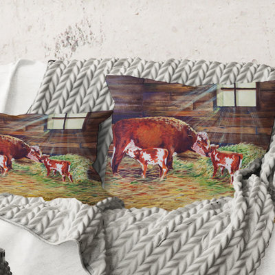 Animal Print Throw Pillow