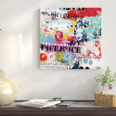 « jus » par sean punk, impression sur toile