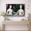 Renaissance, portrait nu, photos de chambre à coucher classique, impression sur toile encadrée.-717762535-717762558