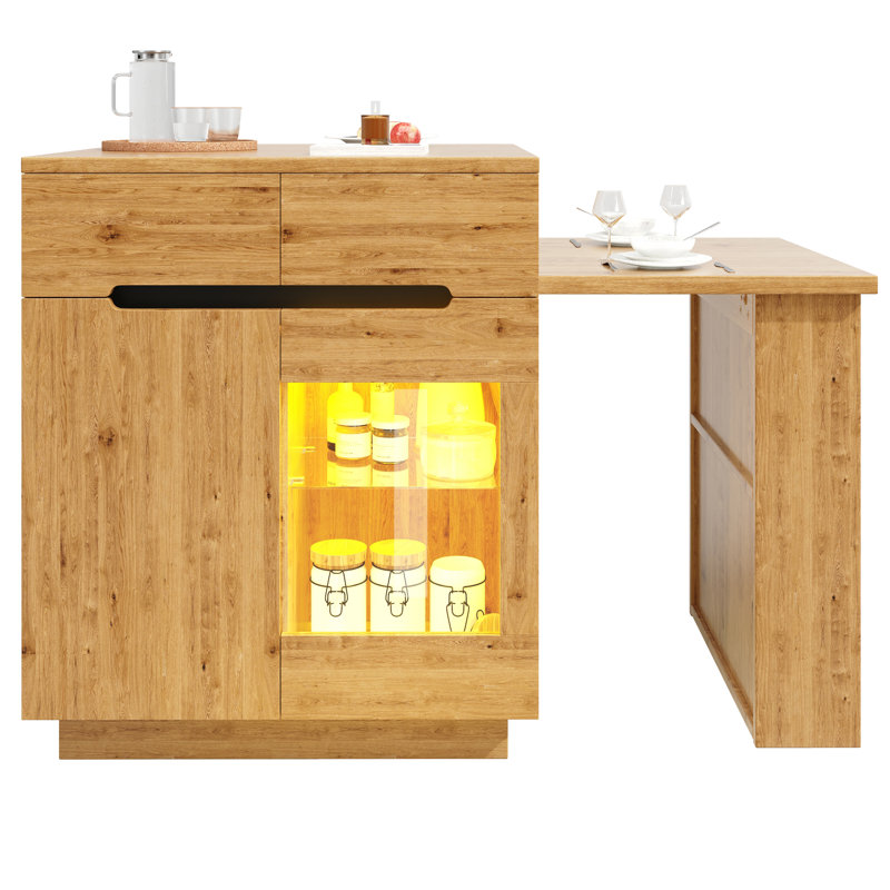 Wood Kitchen Island