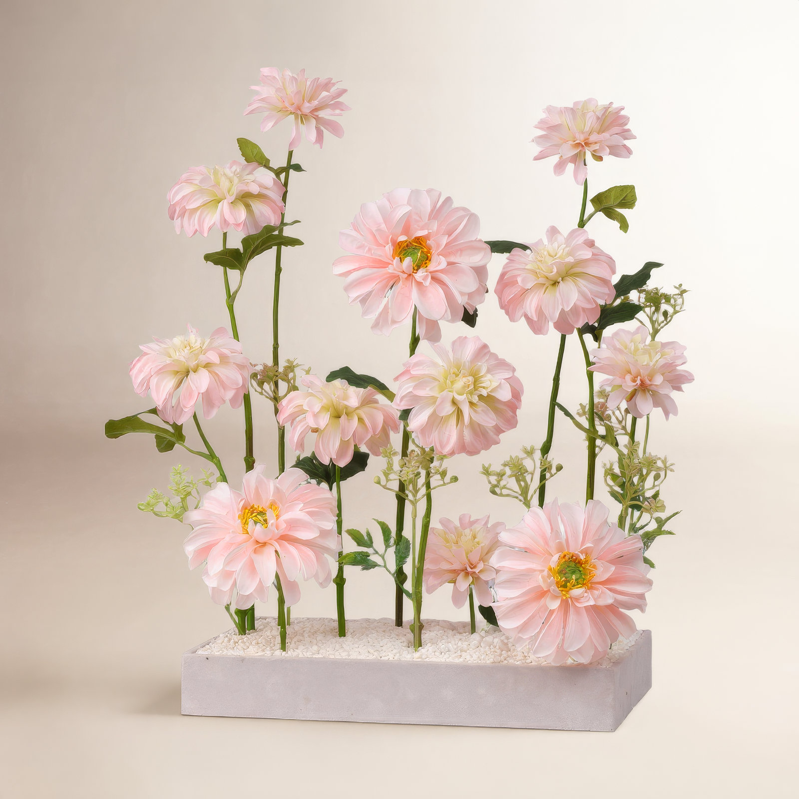 Dahlia Floral Stems, Pink