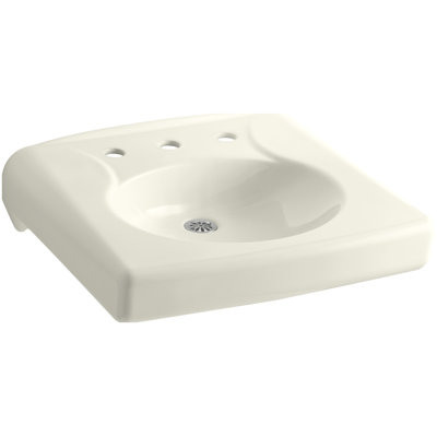 Brenham Ceramic 22" Wall Mount Bathroom Sink