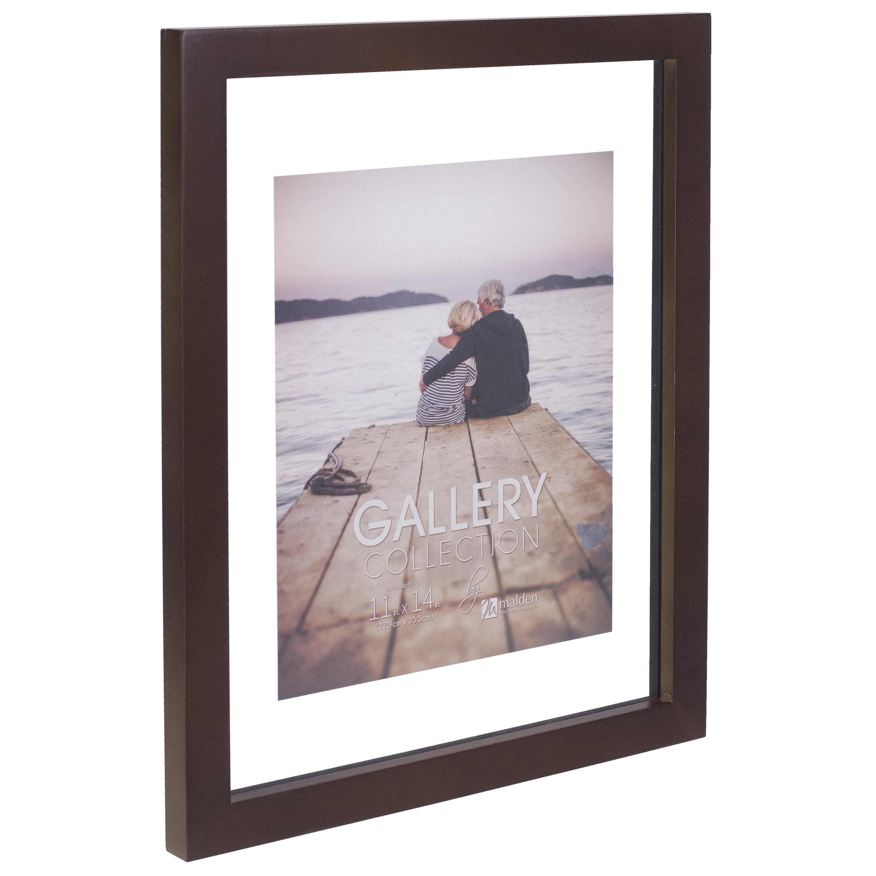 Malden White Matted Wall Frame, 11x14