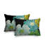 Polyester / Mélange de polyester Housse de coussin rectangulaire intérieure / extérieure lombaire et insert-1900934487