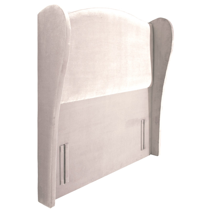 Felicity Upholstered Headboard, Double (4'6), Pink