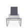Holna Outdoor Rust-Resistant Metal Chaise Lounge