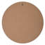 Muazzam Round Wall Mirror, 50cm, Wooden Deep Framed Circle Mirror-1731730850