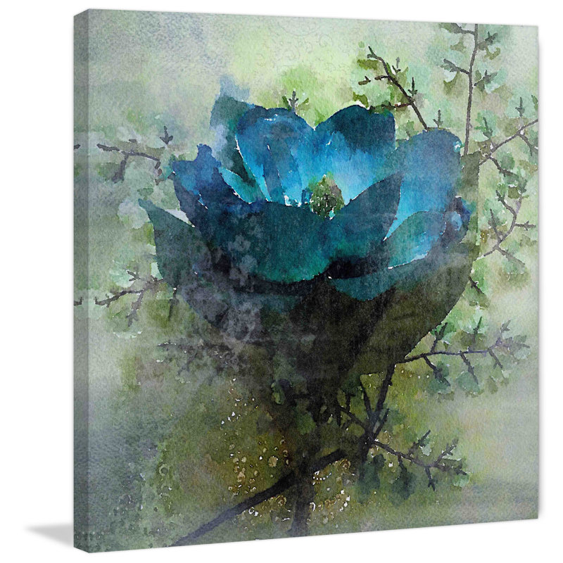 " Calm Blues " by Irena Orlov, 48" H x 48" W x 1.5" D
