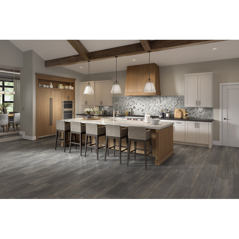Literati Twain 12 in. x 12 in. Glossy/Honed/Texture CS1 Wall Tile (10.01 sq. ft./Case), Poe