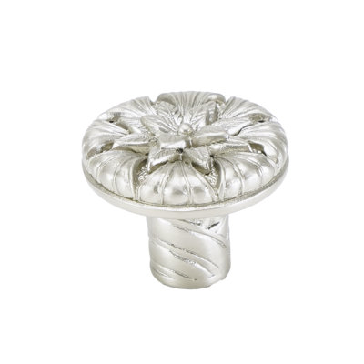 KEY LARGO KNOB 1-1/8”; BURNISH BRASS