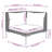 350cm Wide Outdoor Patio Sectional with Cushions