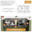 Évier de cuisine 33 "à double cuve encastrable 33" en acier inoxydable calibre 16 de profondeur 33 "-130488796-130488798