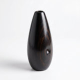 Ebony Wood Vase - Rarico Range