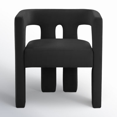 Yaleni Velvet Barrel Chair