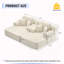Ensemble de chaise longue surdimensionnée 2 pièces-791954446