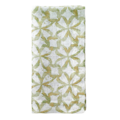 Shamrock Metallic Print Napkin