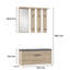 Calasia Hall Tree 35cm Wide-1674322323
