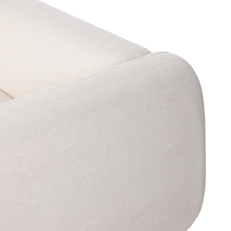 Nara 2PC Sectional W/ RAF Chaise-Crypton Nomad Snow