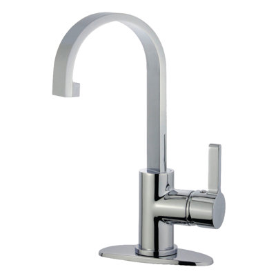 Continental Single-Hole Faucet with Push Drain