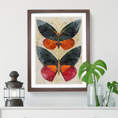 Butterflies in Watercolour No.3 - Wall Art