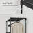 Lynee 48.8'' Metal Clothing Rack