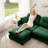 Three - Seater With Soft Chenille Fabric, Ergonomic Design And Cushions For Bedroom Or Living Room Modular In Chenille, Featuring Seating Use-1574610803