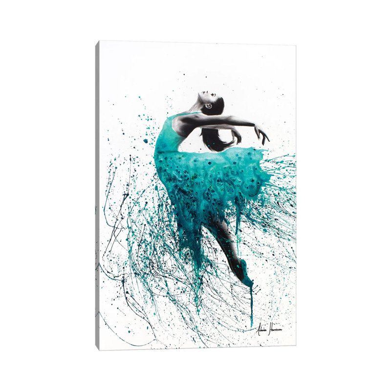 Kingfisher Woman by Ashvin Harrison - Print on Canvas, Wrapped Canvas, 20.32 cm H x 30.48 cm W