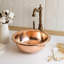 Handmade Hammered Copper Kitchen Sink – Pure Solid Copper by ALFIQ