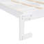 Grand lit escamotable mural avec tablettes, blanc-1933686011