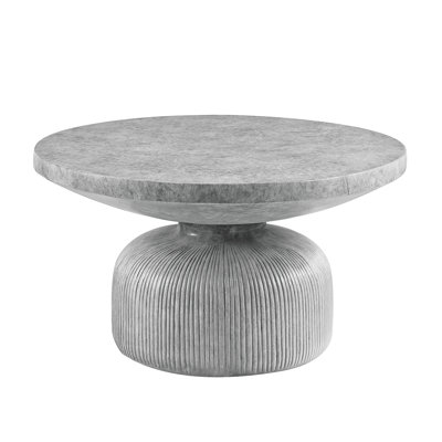 ACME Laddie Coffee Table, Weathered Gray Finish LV01926