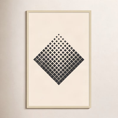 Minimal Halftone Shapes No. 3 Print