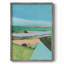 Bright Coloured Countryside I Framed Print - Solid Wood-1710460788