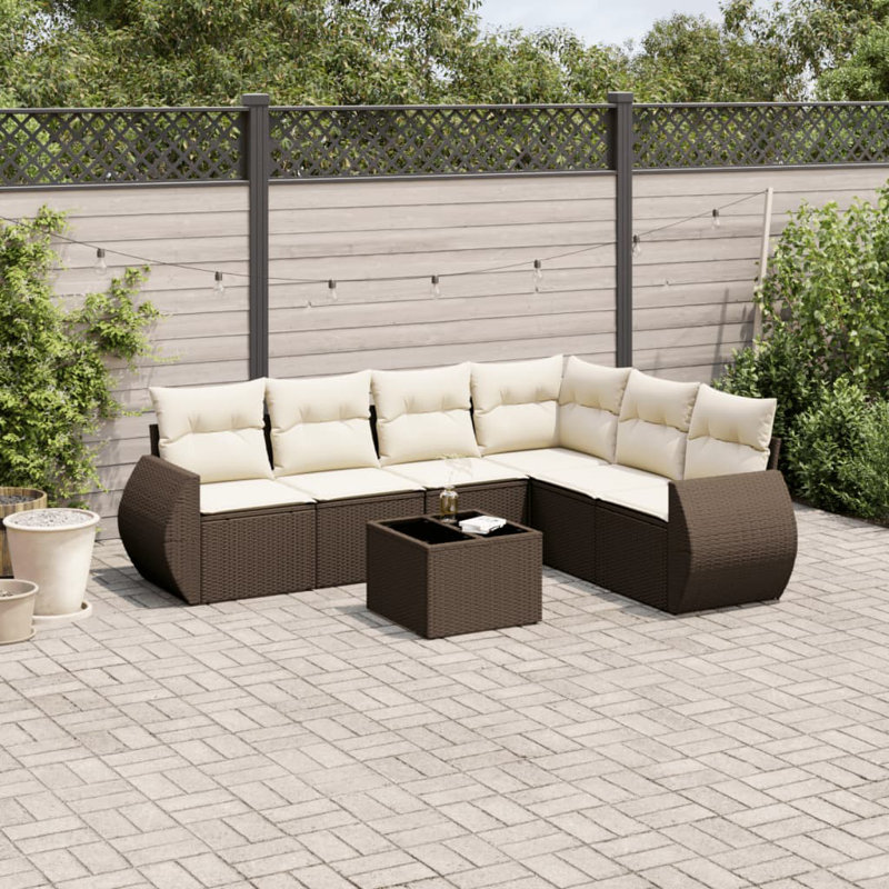 Ensemble de canapé de jardin Vidaxl