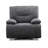 Pulchia 42" Upholstered Zero Gravity Power Recliner with Adjustable Headrest with Pillow Top Arms-98419952
