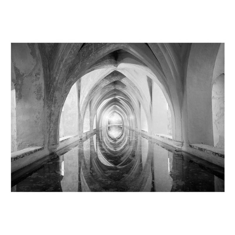 Murale passage secret, L 41 po x l 59 po