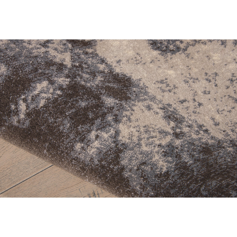 Abstract Indoor Rug, Rectangle 9'3" x 12'9"