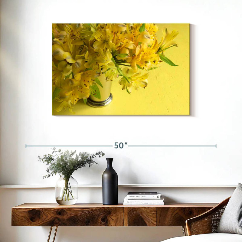 Yellow Peruvian Lilies