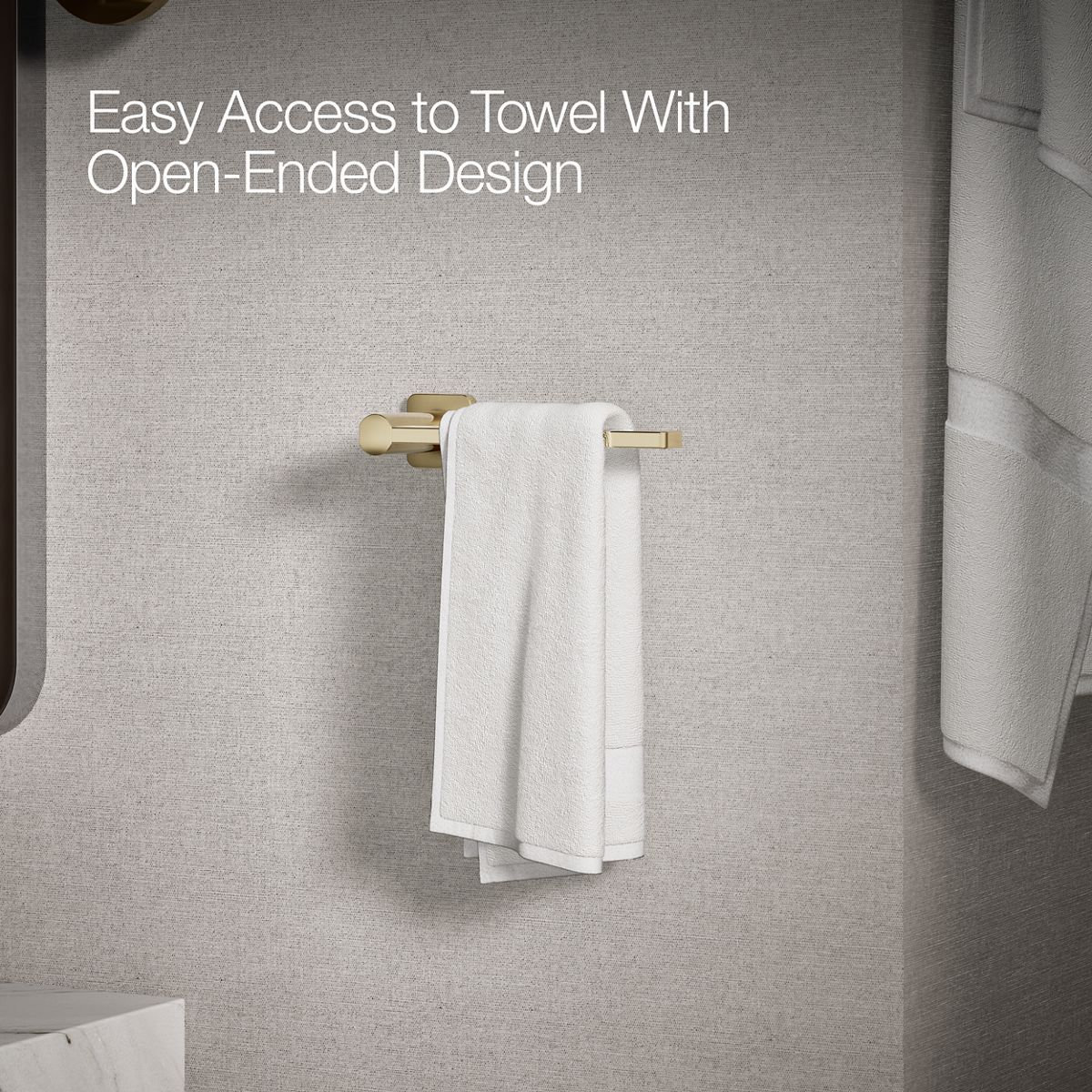 Parallel Towel Arm, Gold