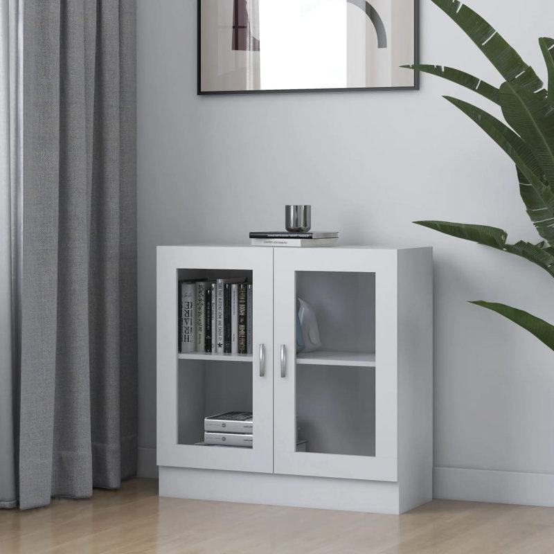 Avriel 2 -Door 1 -Shelf, White