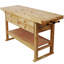 Établi de garage de 60 pouces en bois, table de travail pratique avec 4 tiroirs de rangement
