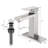 Modern Single Handle Stainless Steel Bathroom Faucet For Lavatory Or Vanity Bar