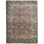 Hand-Knotted High-Quality Red and Green Area Rug