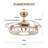 Anjanett 42'' Ceiling Fan with LED Lights